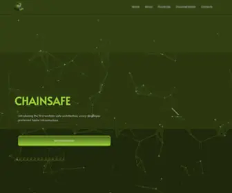 Chainsafe.finance(ChainSafe – CHAINSAFE) Screenshot