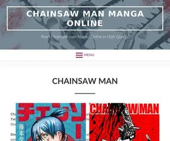 Chainsawmanmanga.com(Chainsaw man Manga Online) Screenshot