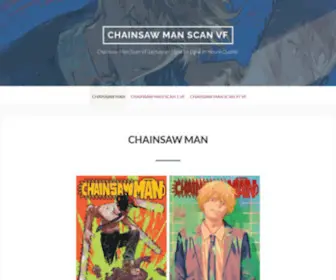 Chainsawmanscan.com(Chainsaw Man Scan) Screenshot