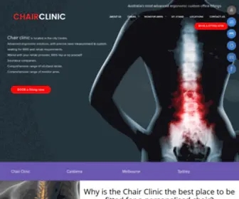 Chairclinic.com.au(Chairclinic) Screenshot