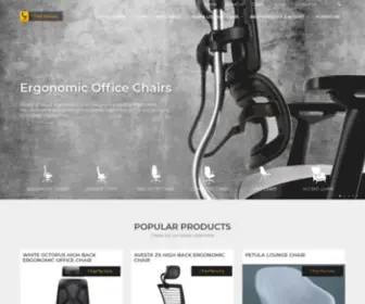 Chairfactory.in(Manufacturers of Ergonomic Office & Computer Chairs) Screenshot