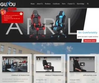 Chairoem.com(Racing chair) Screenshot