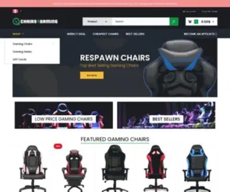 Chairs4Gaming.ca(Gaming Chairs in Canada) Screenshot