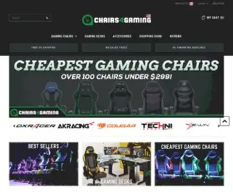 Chairs4Gaming.com(DXRacer Canada Gaming and Office Chairs) Screenshot