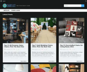 Chairslist.com(Chairs List) Screenshot