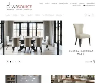 Chairsource.ca(Chair Source) Screenshot