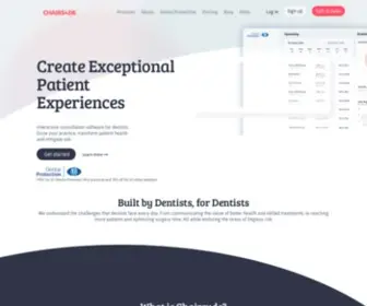 Chairsyde.com(Interactive Consulting Platform for Dentists) Screenshot