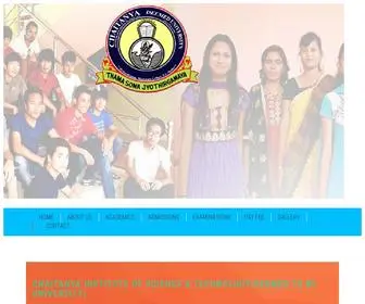 Chaitanyacolleges.com(Chaitanya Colleges) Screenshot