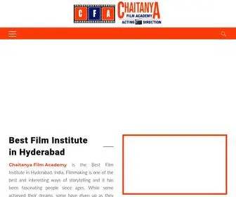 Chaitanyafilmacademy.com(Chaitanya Film Academy) Screenshot