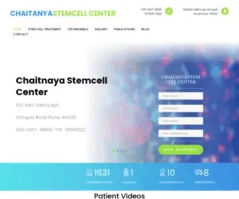 Chaitanyastemcell.com(Chaitanya Stemcell Center) Screenshot