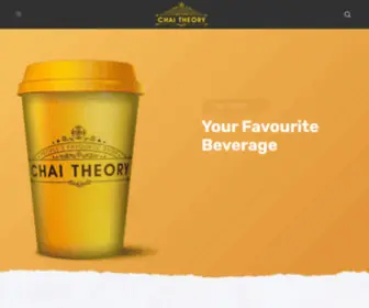 Chaitheory.com(People's Favourite Drink) Screenshot