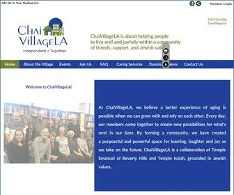 Chaivillagela.org(Home) Screenshot