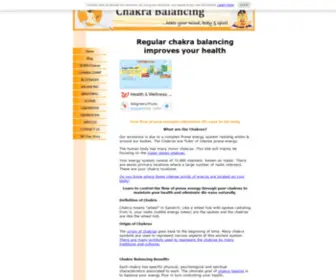 Chakra-Centers-Heal.com(Chakra balancing & healing info) Screenshot