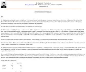 Chakrabarty.com(Subrata Chakrabarty) Screenshot