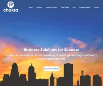 Chakracentral.com(Full Service Business Solutions Company) Screenshot