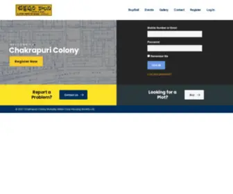 Chakrapuri.com(Chakrapuri Colony) Screenshot