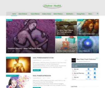 Chakrashealth.com(Regularly practicing chakra healing techniques) Screenshot