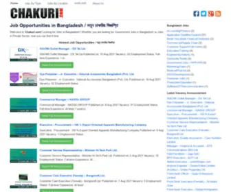 Chakuri.com(Largest Jobs Site of Bangladesh) Screenshot