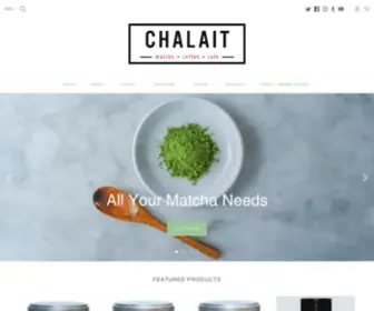 Chalait.com(Delicious matcha for your healthy lifestyle) Screenshot