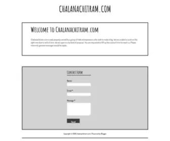 Chalanachitram.com(Chalanachitram) Screenshot