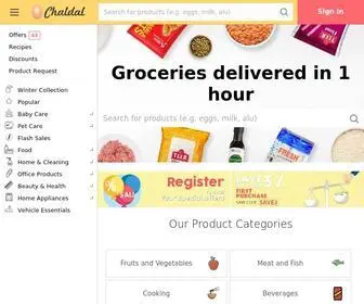 Chaldal.com(Online Grocery Shopping and Delivery in Bangladesh) Screenshot