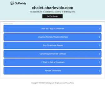 Chalet-Charlevoix.com(Baie-Saint-Paul) Screenshot