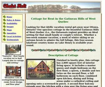 Chalet-Holt.com(Cottage Rentals) Screenshot