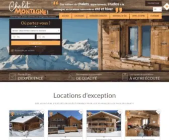 Chalet-Montagne.com(Locations) Screenshot