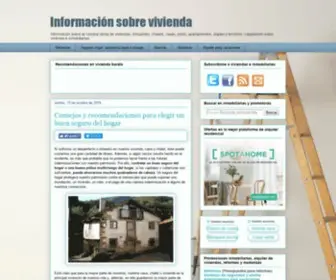 Chalet.com.es(Información sobre vivienda) Screenshot