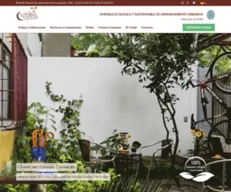 Chaletdelcarmen.com(Chalet del Carmen Coyoacán) Screenshot