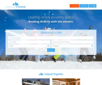 Chaletfinder.co.uk(Ski Chalets & Accommodation) Screenshot