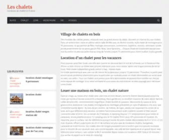 Chaletgadeo.com(Les chalets) Screenshot