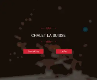 Chaletlasuisse.com(Chalet La Suisse) Screenshot