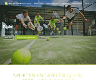 Chaletradar.be(Tennis, Padel) Screenshot