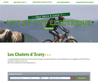 Chalets-Iraty.com(Chalets Iraty) Screenshot