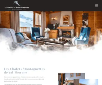 Chalets-Montagnettes-Val-Thorens.com(Location de Chalet à Val Thorens) Screenshot