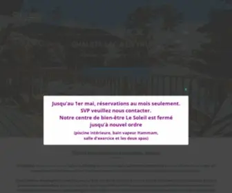 Chaletslacalatruite.com(Chalets) Screenshot