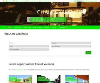 Chaletvalencia.es(Chalet Valencia) Screenshot