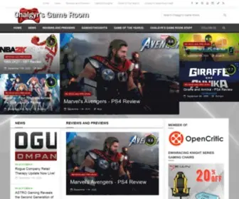 Chalgyr.com(Chalgyr's Game Room) Screenshot
