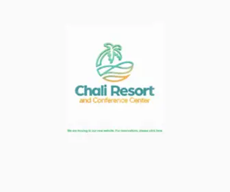 Chalibeachresort.com(Chalibeachresort) Screenshot