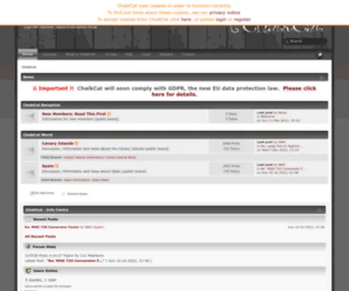 Chalkcat.com(Index) Screenshot