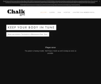 Chalkgyms.com(Chalk Gyms) Screenshot