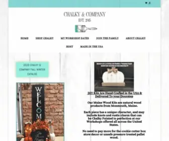 Chalkyandcompany.com(Chalky & Company) Screenshot