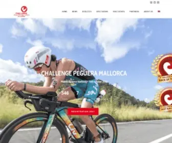 Challenge-Mallorca.com(Challenge Peguera Mallorca middle distance triathlon) Screenshot