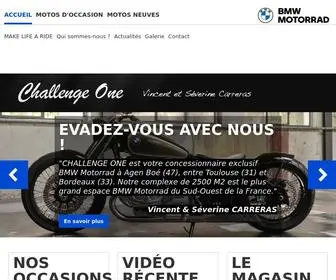 Challenge-One.com(BMW Motorrad) Screenshot