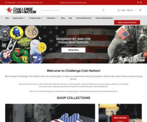 Challengecoinnation.com(Challengecoinnation) Screenshot