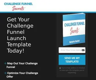 Challengefunnelsecrets.com(Challenge Funnel Secrets Launch Template) Screenshot