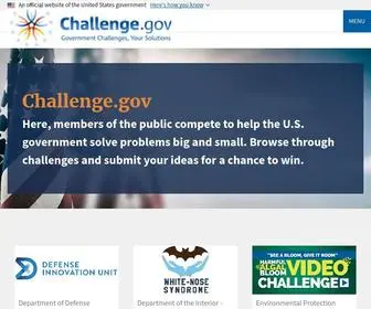 Challenge.gov(Public competitions) Screenshot