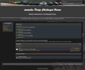 Challenger-Forum.de(Das neue deutschsprachige Dodge Challenger Forum) Screenshot