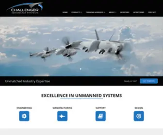 Challengeraerospace.com(Challenger Aerospace Systems) Screenshot